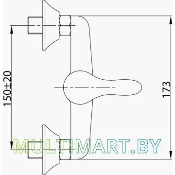 Смеситель Istok life 0402.727 картинка 2